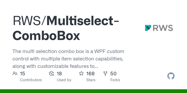 Partner: Multiselect ComboBox in WPF